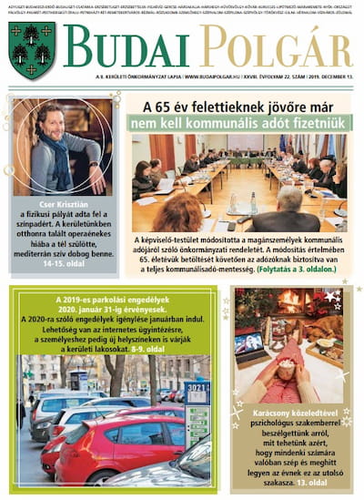 Budai Polgár, a II. kerület ingyenes terjesztésű önkormányzati újságja