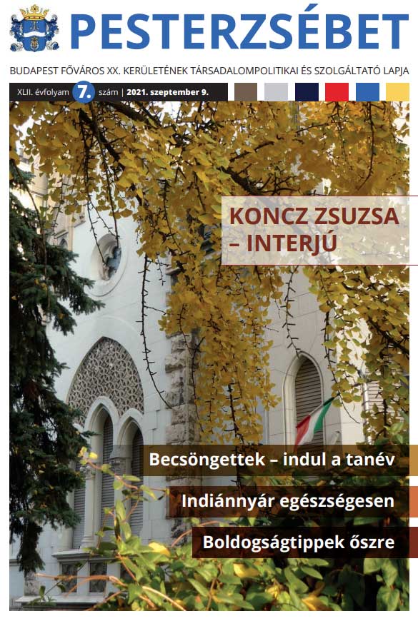 XX. kerületi Pesterzsébet újság, 20. kerületi ingyenes terjesztésű önkormányzati újság
