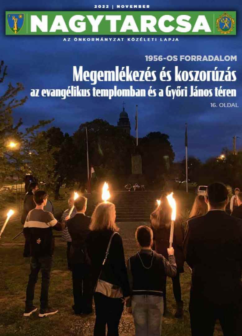 Nagytarcsa, önkormányzati ingyenes újság